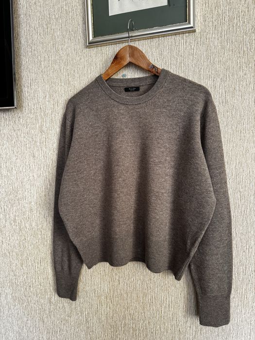 Стильний, теплий светр, джемпер з вовни та кашеміру massimo dutti