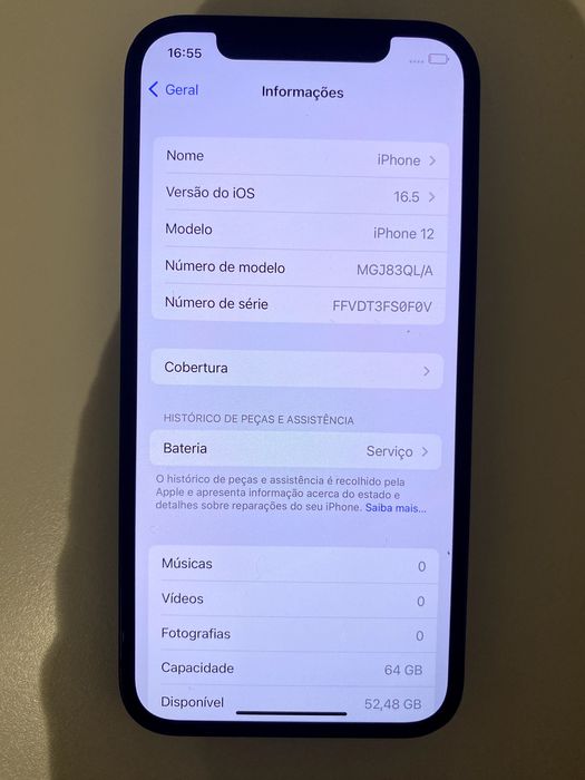 iPhone 12 | Ótimo Estado | 64 Gb | Grade B