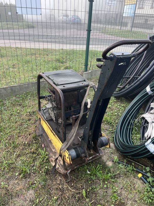 Zageszczarka płyta 500kg zatarty silnik