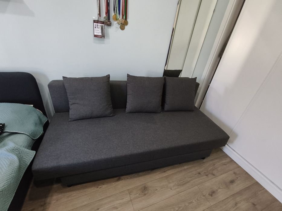 Sofá-Cama IKEA 3 Lugares com Arrumação – Novo / Nunca Usado!
