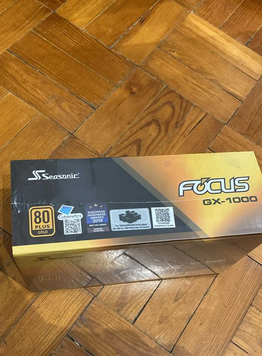 PSU Seasonic Focus GX-1000W 80 Plus Gold Full Modular Branca (SELADA)