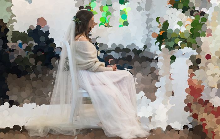 Sukienka ślubna Stella York 6788 + welon, styl boho