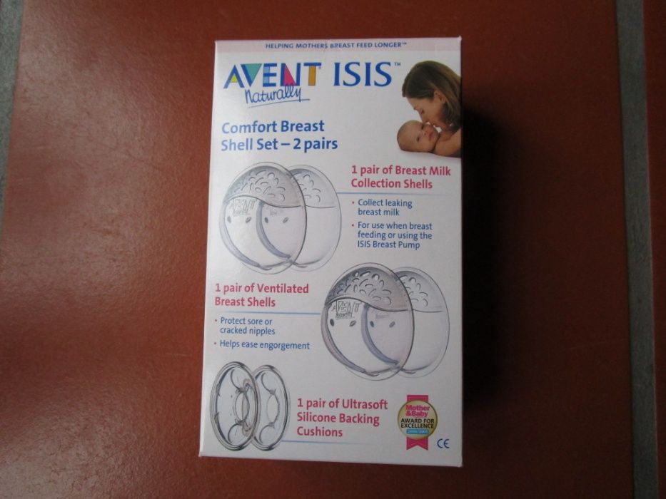Conchas de amamentação Avent + 60 Discos por estrear