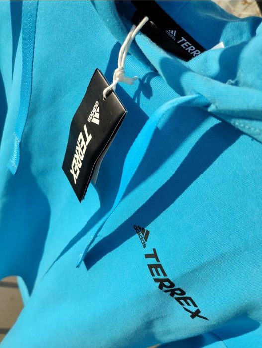 Nowa bluza Adidas terrex s m niebieska męska damska