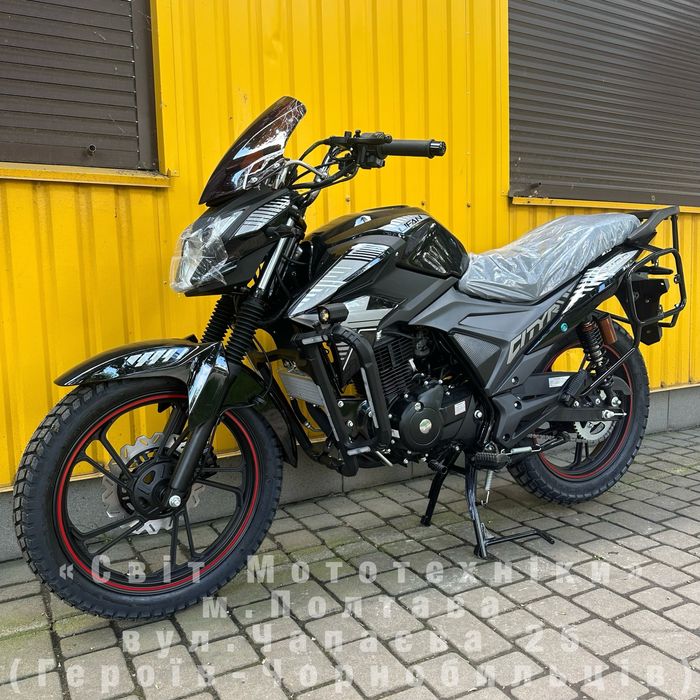 Новий мотоцикл Lifan CityR 200 NEW 2026 | повних 198куб.(15.7к.с.)