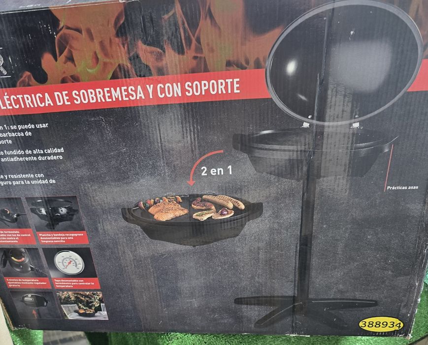 Vendo churrasquira electrica 2 em 1 Nova