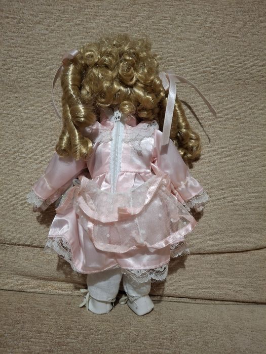 Bonecas porcelana 30cm, 25cm com suporte, 20cm