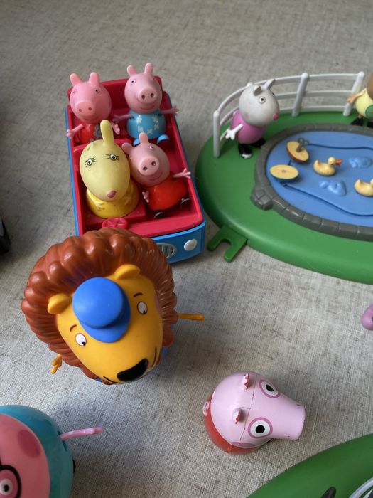 Набір іграшок свинка пепа pepa pig герої мультфільму