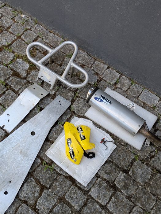 Escape Ponteira White Brothers TRX 400 + Peças ! Oportunidade !