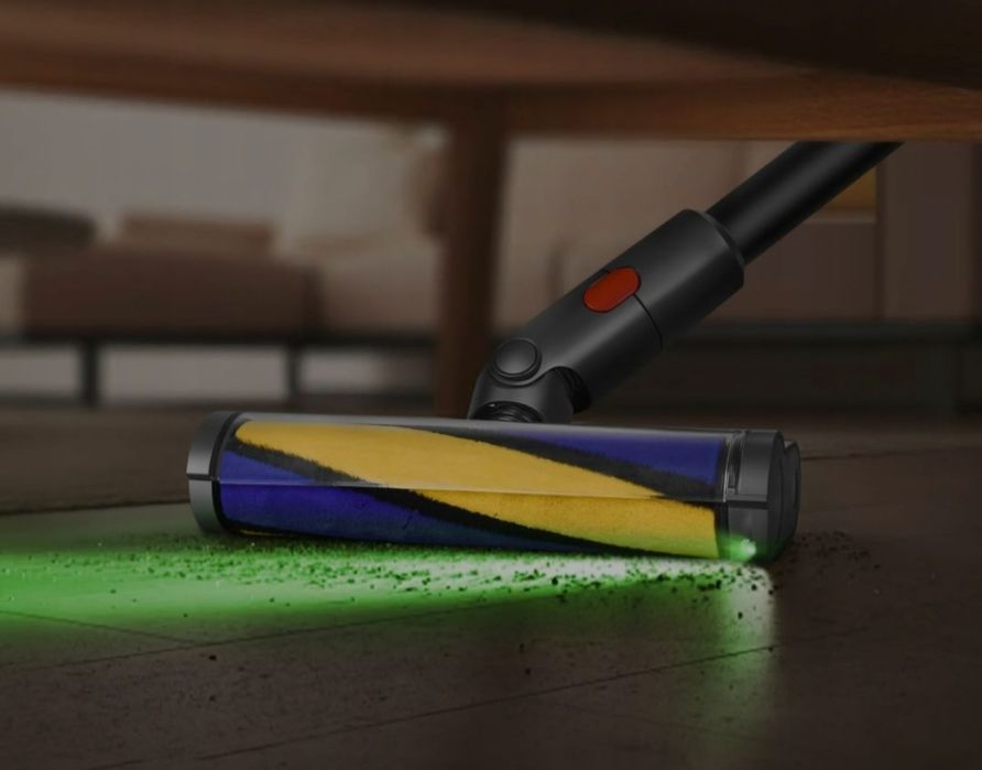 Pluszowa szczotka do podłogi LED kompatybilna z DYSON V12