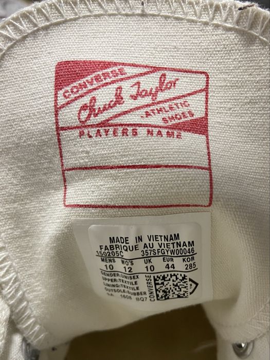 Comme des garcons converse cdg rap sk8 skate