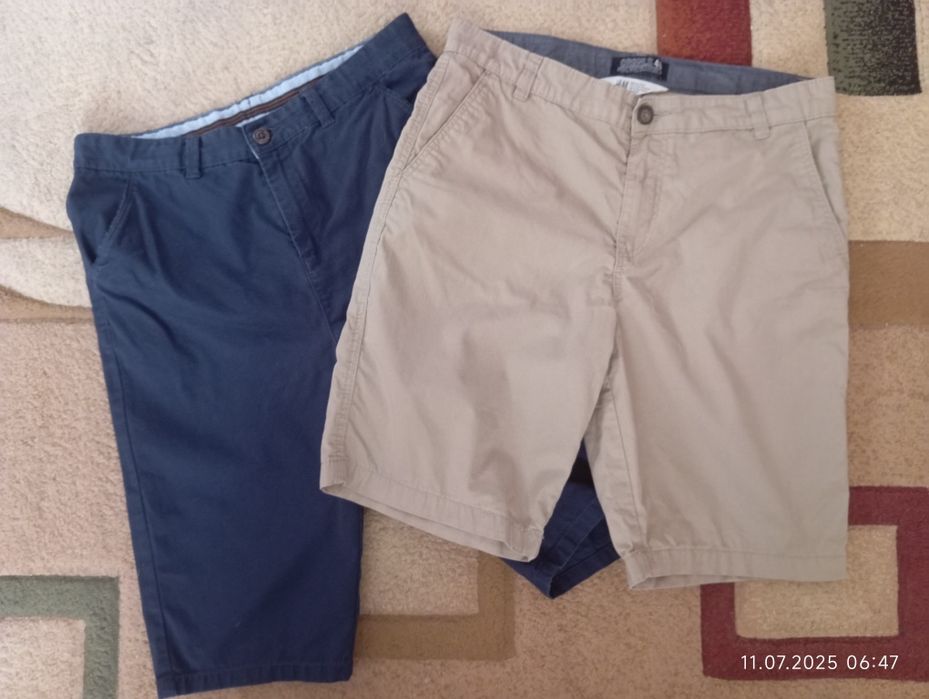 Коттоновые шорты H&m, LC Waikiki мальчику 11-12 лет