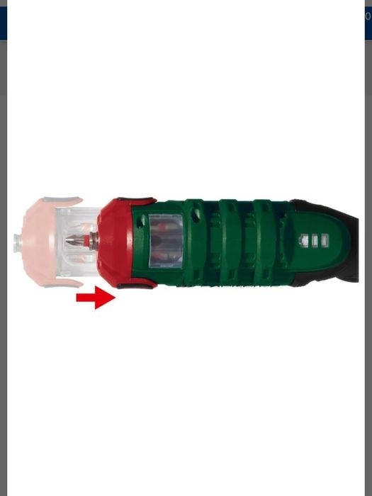 Aparafusadora recarregável com bits intercambiáveis ​​4V parkside