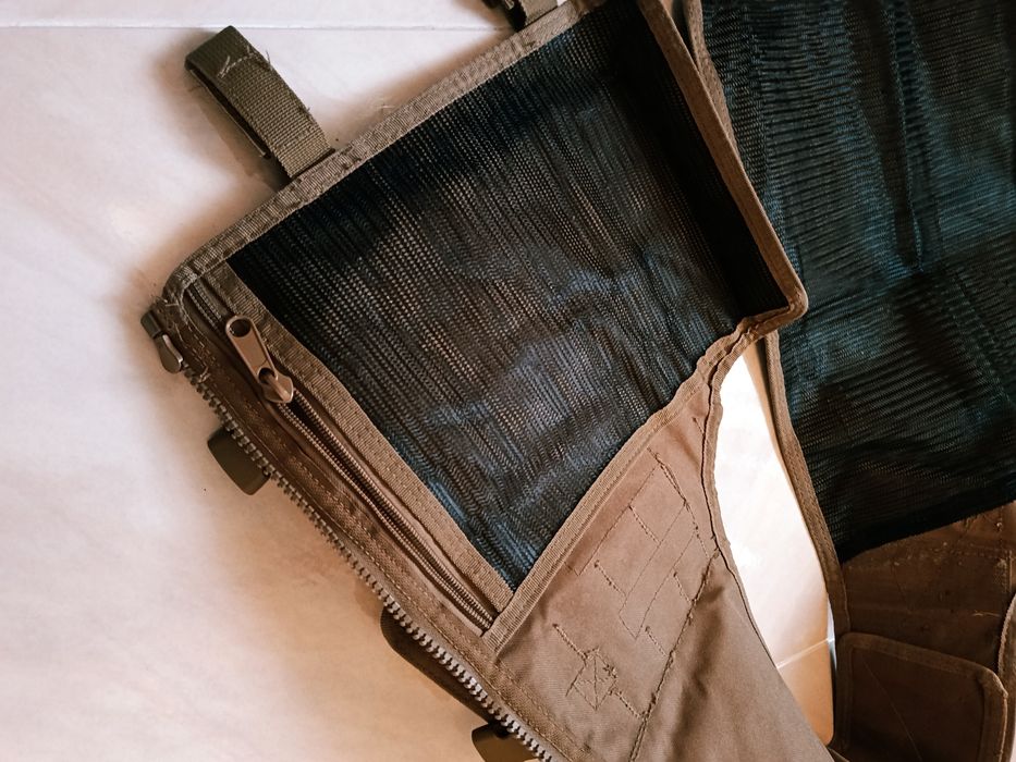 Colete tático, porta mas e bolsa acessorios
