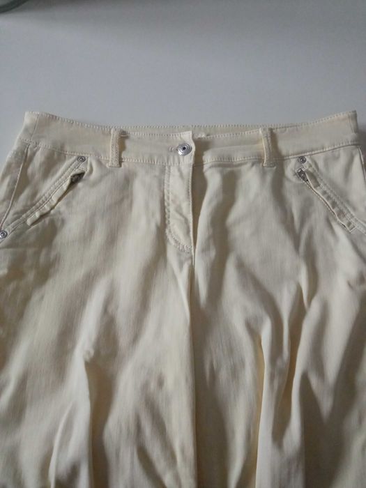 Gerry Weber Roxy spodnie 6/8 elastyczne  r 42R pas 84-90
