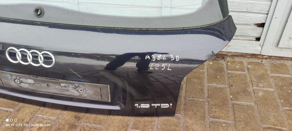 Klapa Bagażnika Tył LZ5L Audi A3 8L 1.9 130 Lift 3 Drzwi