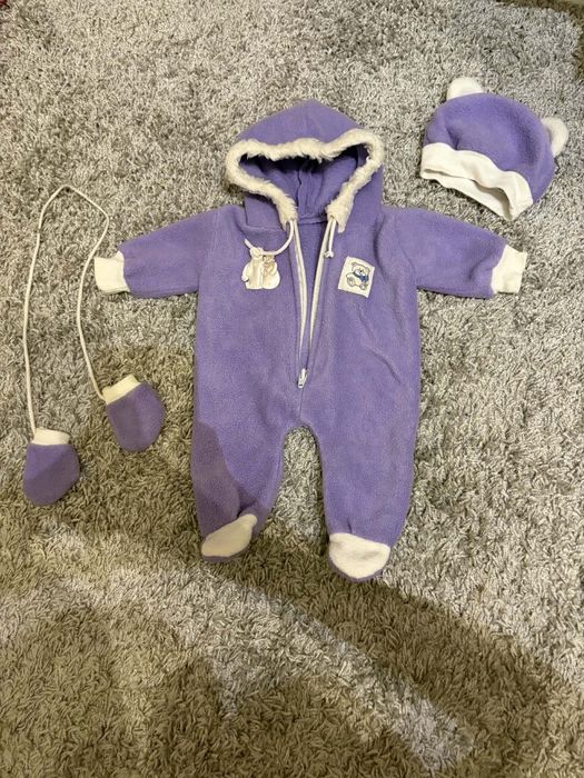 Ubranko baby born kaftanie  polar