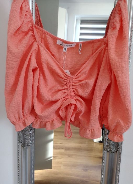 Bluzka damska M 38 hiszpanka  muślinowa Nowa