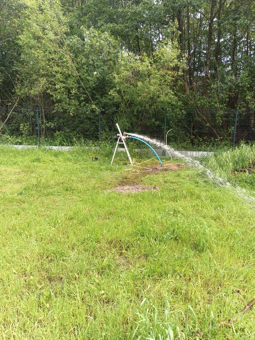 Wiercenie studni, pompa ręczna abisynka do 8m