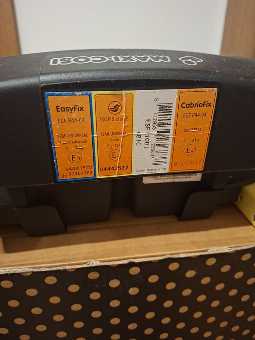 Fotelik z bazą maxi cosi