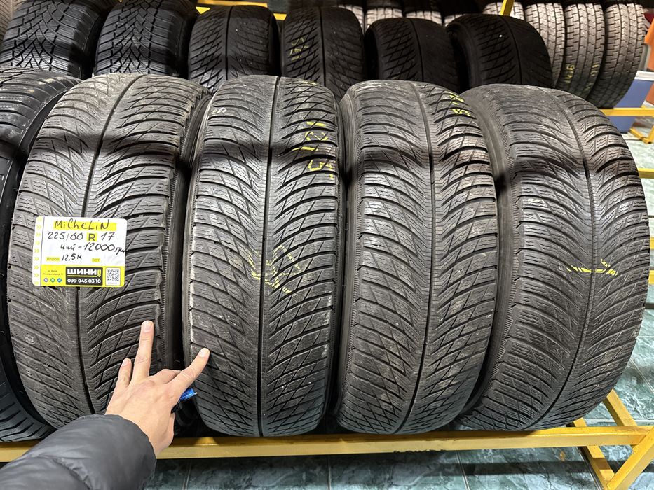 225/60 r17 Michelin 4шт