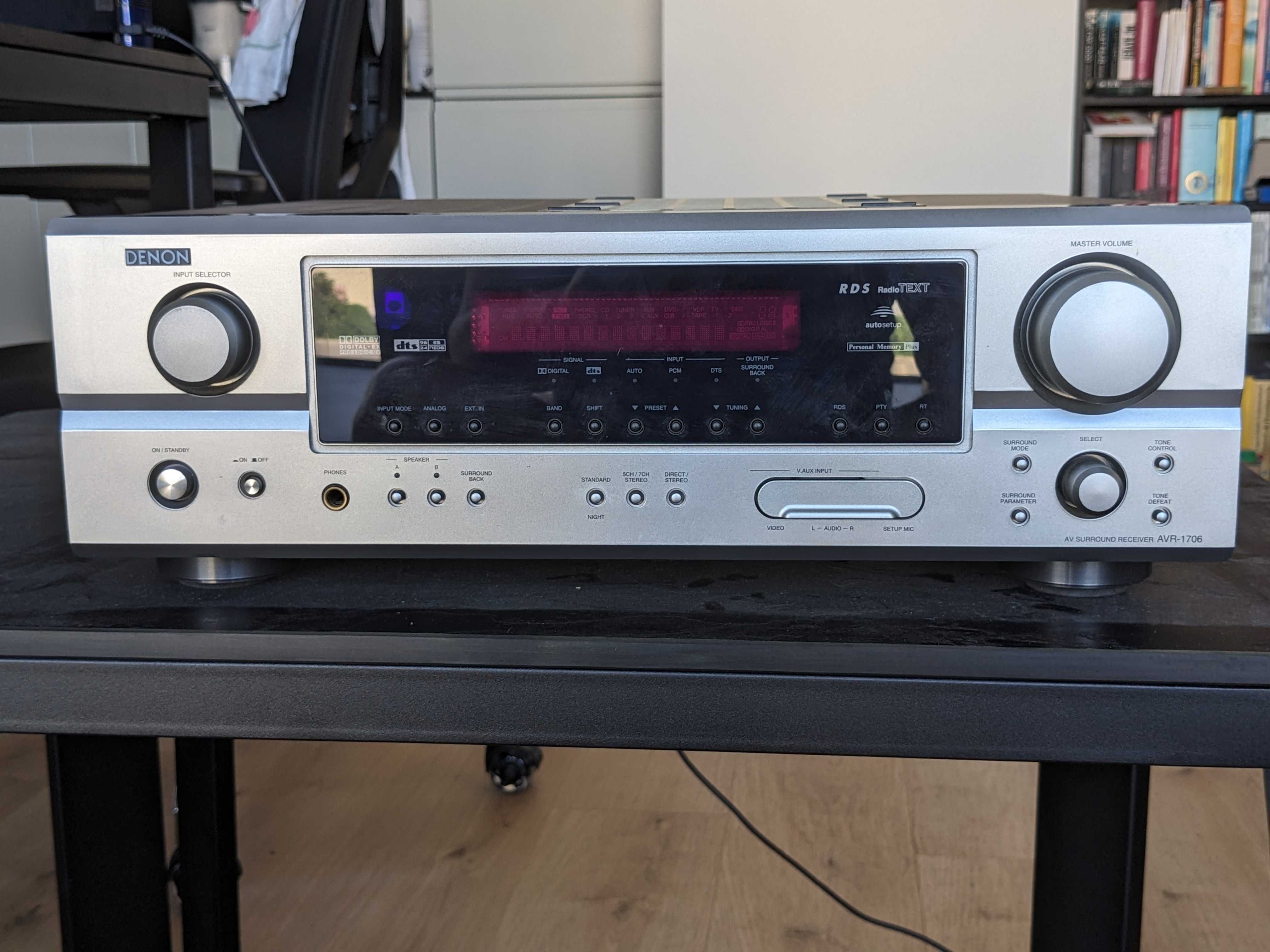 Amplituner Denon AVR-1706 + DVD-1730 Warszawa Praga-Południe • OLX.pl