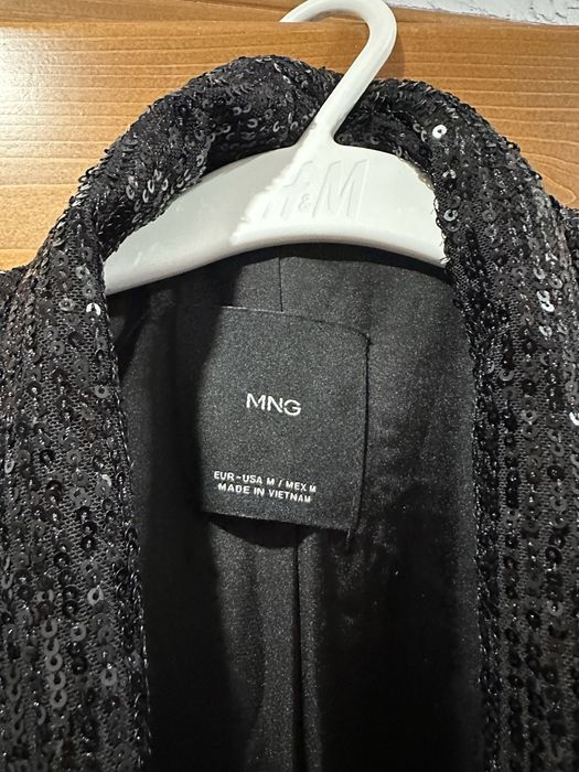 Піджак з паєтками Mango M