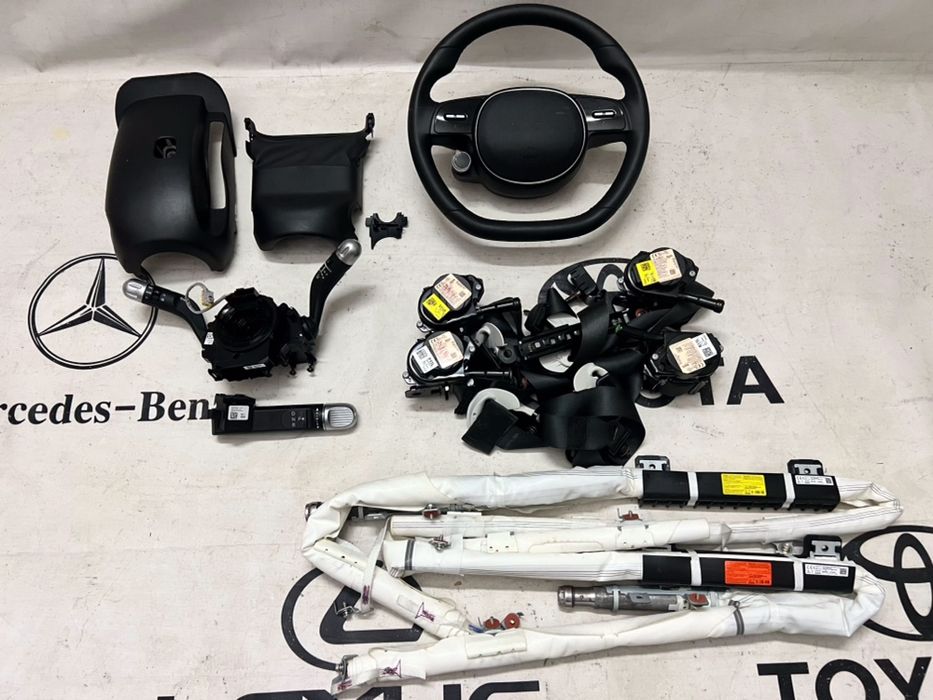 Hyundai ioniq 5 іонік руль кермо безпека ремень штора підрульве