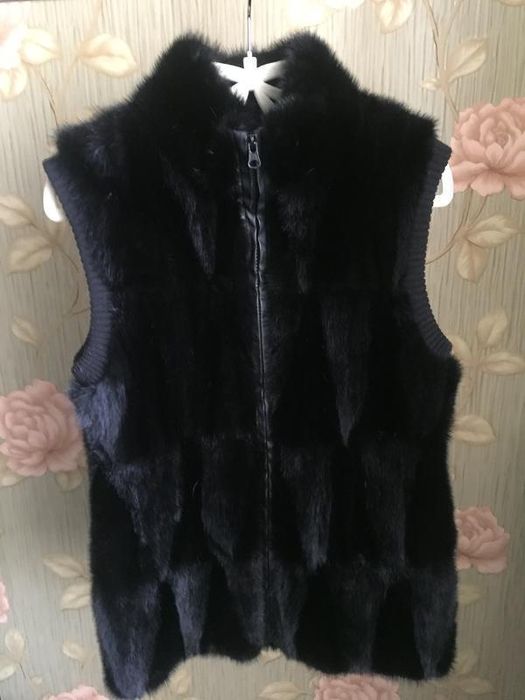 Жилет натуральная норка
