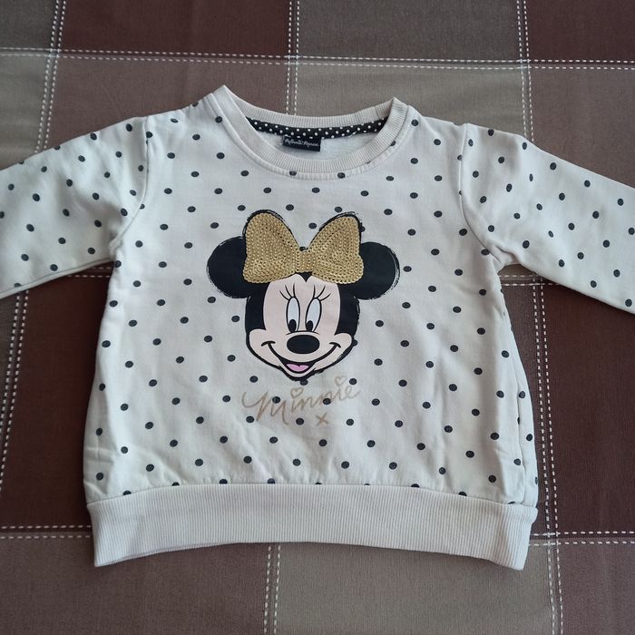 Bluzy, bluzki dziewczęce, Disney, Minnie, Bambi, r. 98 Zestaw