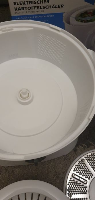 Elektryczna obieraczka do ziemniaków Wirówka do sałaty Silver Crest