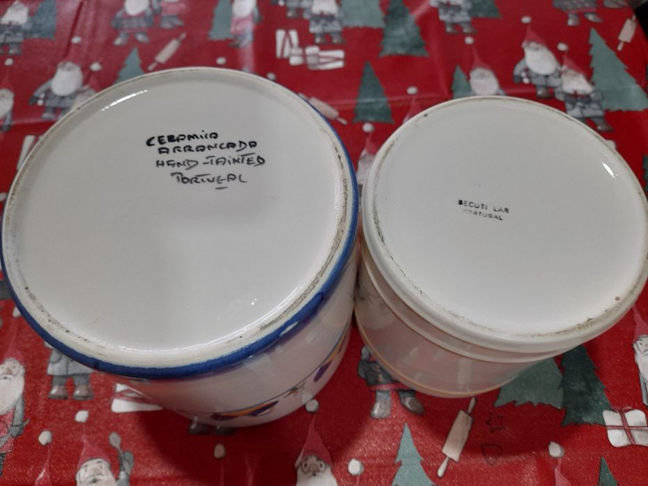 Potes barro com tampa