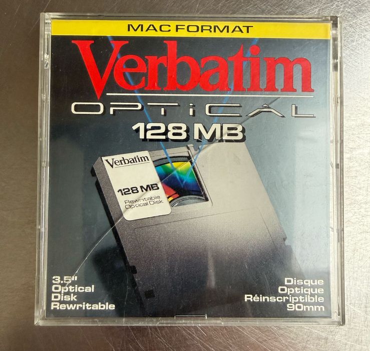 Disco Optico Verbatim 128MB