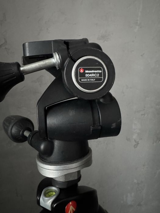 Штатив Manfrotto 190XPROL (алюміній) + 3D голівка 804RC2