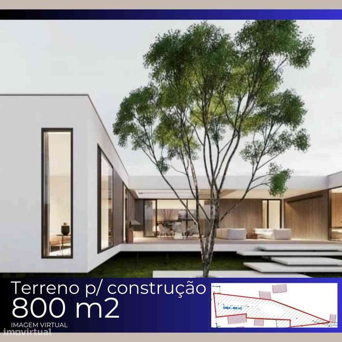 Terreno 800m² a 5 mim. da Praia