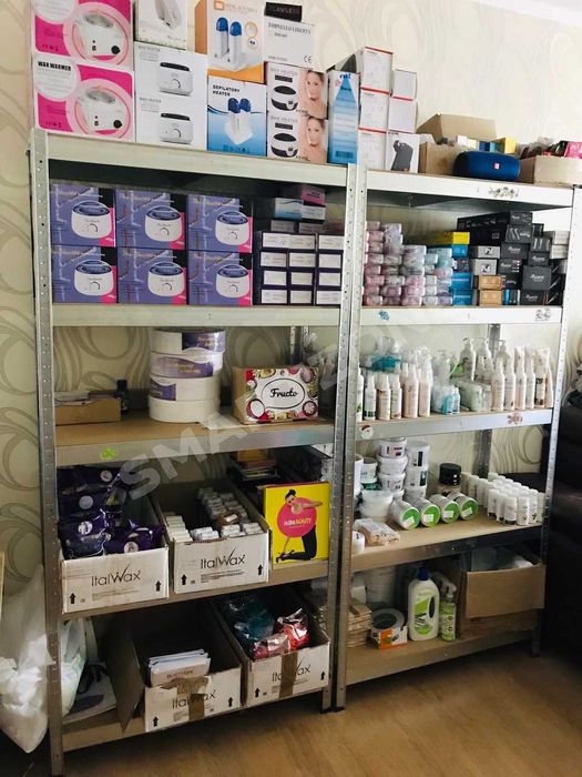 Стелаж металевий полочний для магазина, в підсобку, кладовку для дому