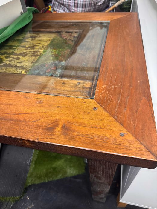 Mesa de Jantar de estilo clássico (porta século XIX) + 6 cadeiras