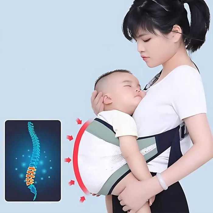 Рюкзак-переноска для новонароджених Baby Sling дихаючий 0-3 роки