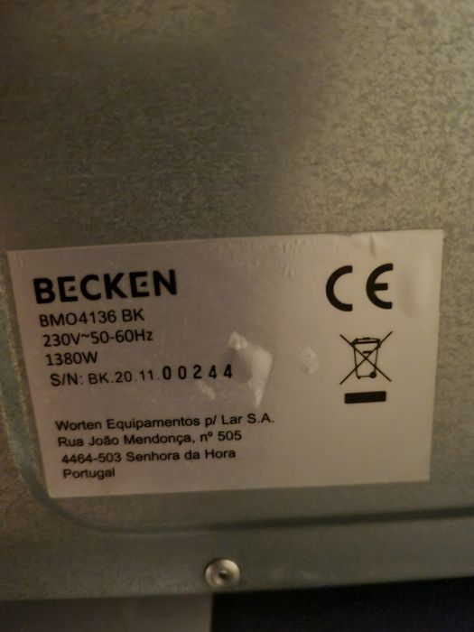 Mini Forno elétrico Becken bm04136