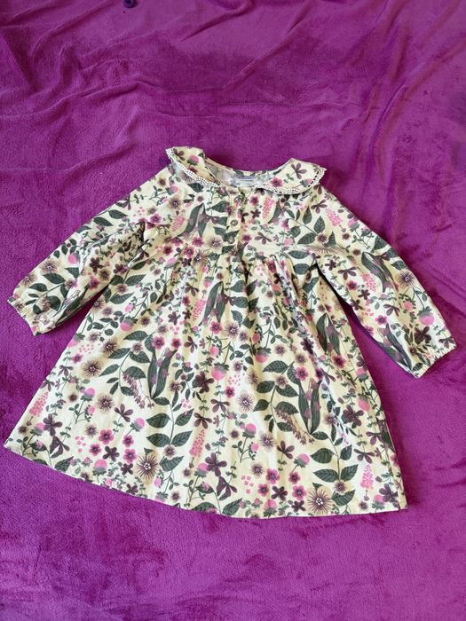 Плаття для дівчинки у квітковий принт, розмір 98, 2-3 роки