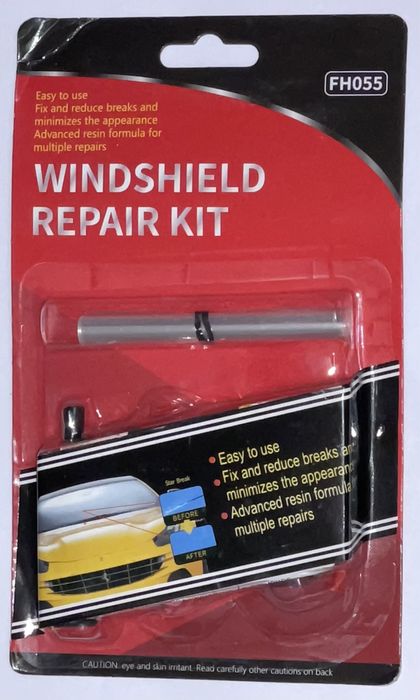 Полимерный клей, ремонт стекла, сколы, трещины