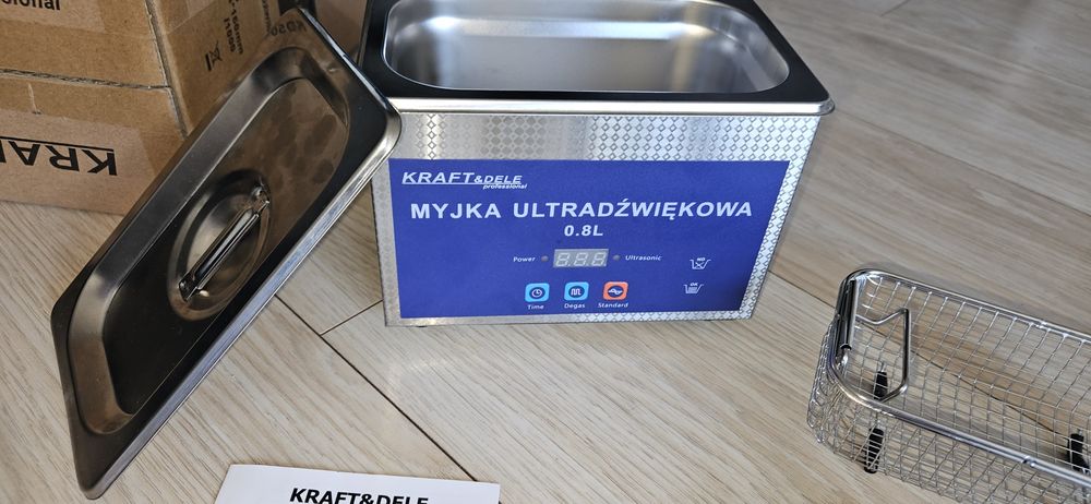 Myjka ultradzwiekowa 0.8l kraft&dele