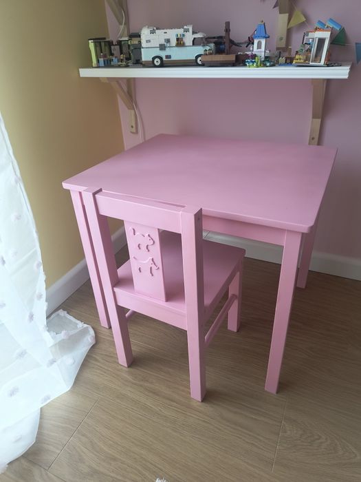 Ikea Kritter stolik i krzesełko dla dziecka