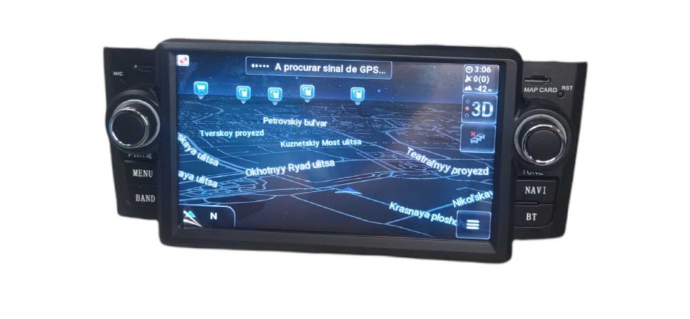 Radio 2 DIN Fiat Punto Android – GPS WIFI CarPlay - Novo 2 DIN Android