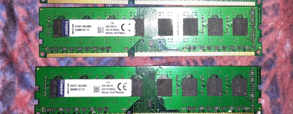 Озу Kingston DDR3 8 GB *2 = 16GB