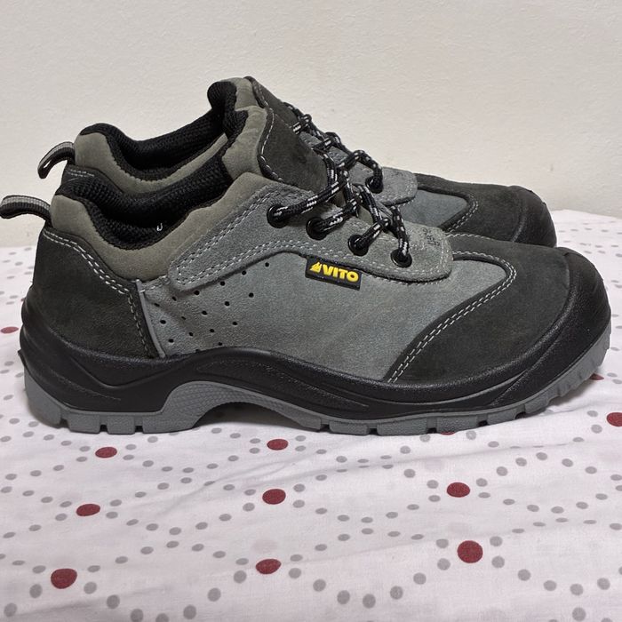 Sapatos de segurança Vito Preto/Cinza