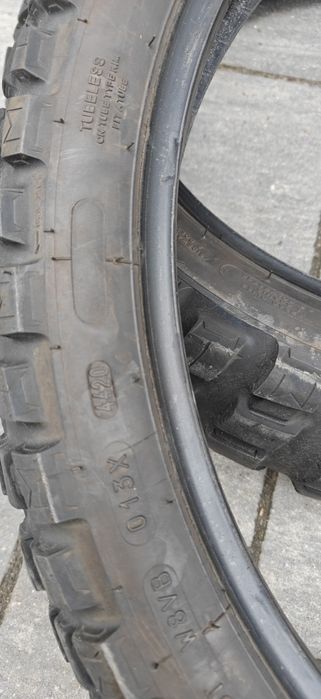 Witam dwie opony  Michelin Anakee 21/90/90  druga 150/70  17