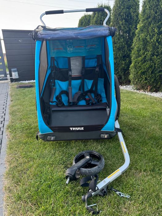 Przyczepka rowerowa THULE Coaster XT dla 2 dzieci