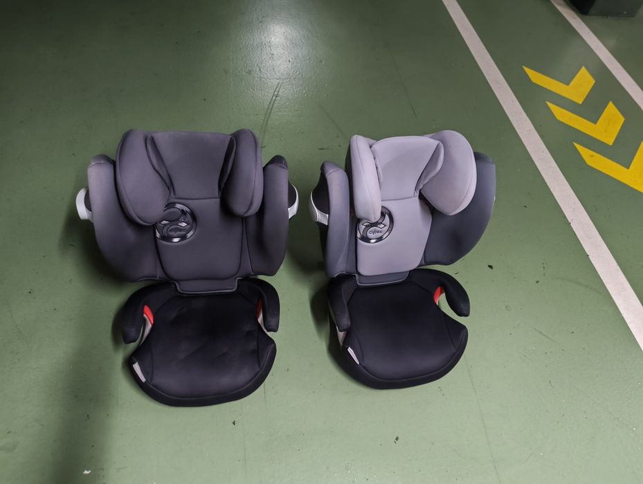 Cadeiras auto Cybex solution M-fix com isofix.