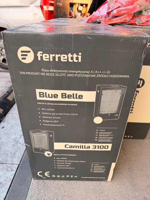 Газовий обігрівач Ferretti Blue Belle 4200Вт Італія